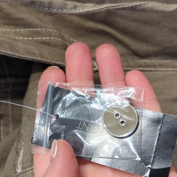 Lane Bryant NWT Linen Cotton Blend Capri Pants Size 20 - Picture 9 of 14